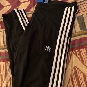 Adidas 3 stripe leggings